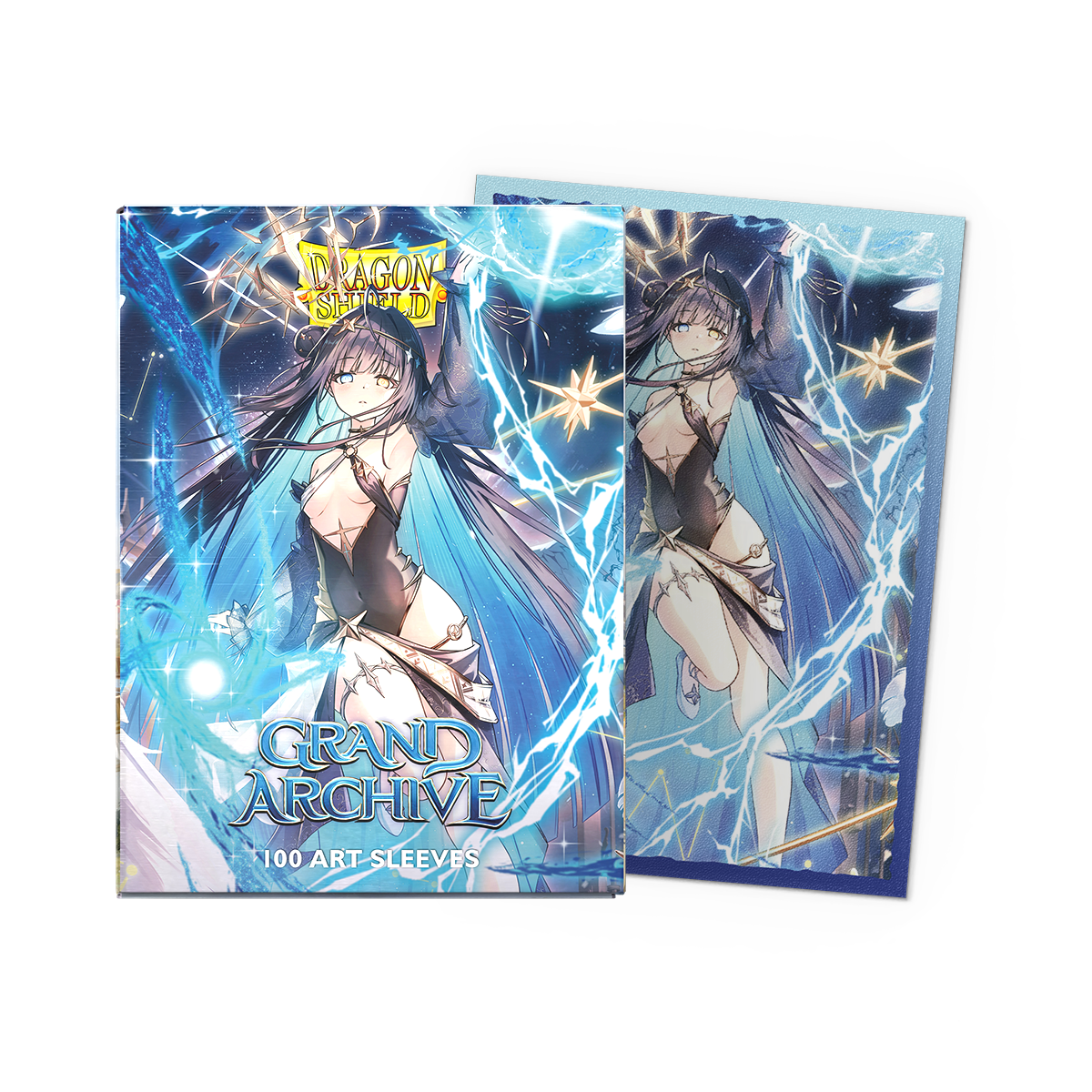 dragon-shield-grand-archive-raziel-matte-dual-art-sleeves-100er image 1