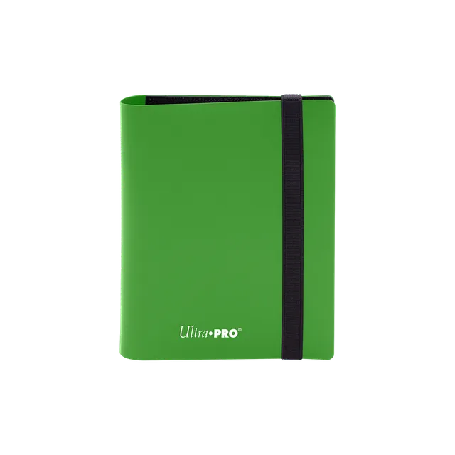 ultra-pro-eclipse-2-pocket-pro-binder-lime-green-sammelalbum-f-r-80-karten image 1