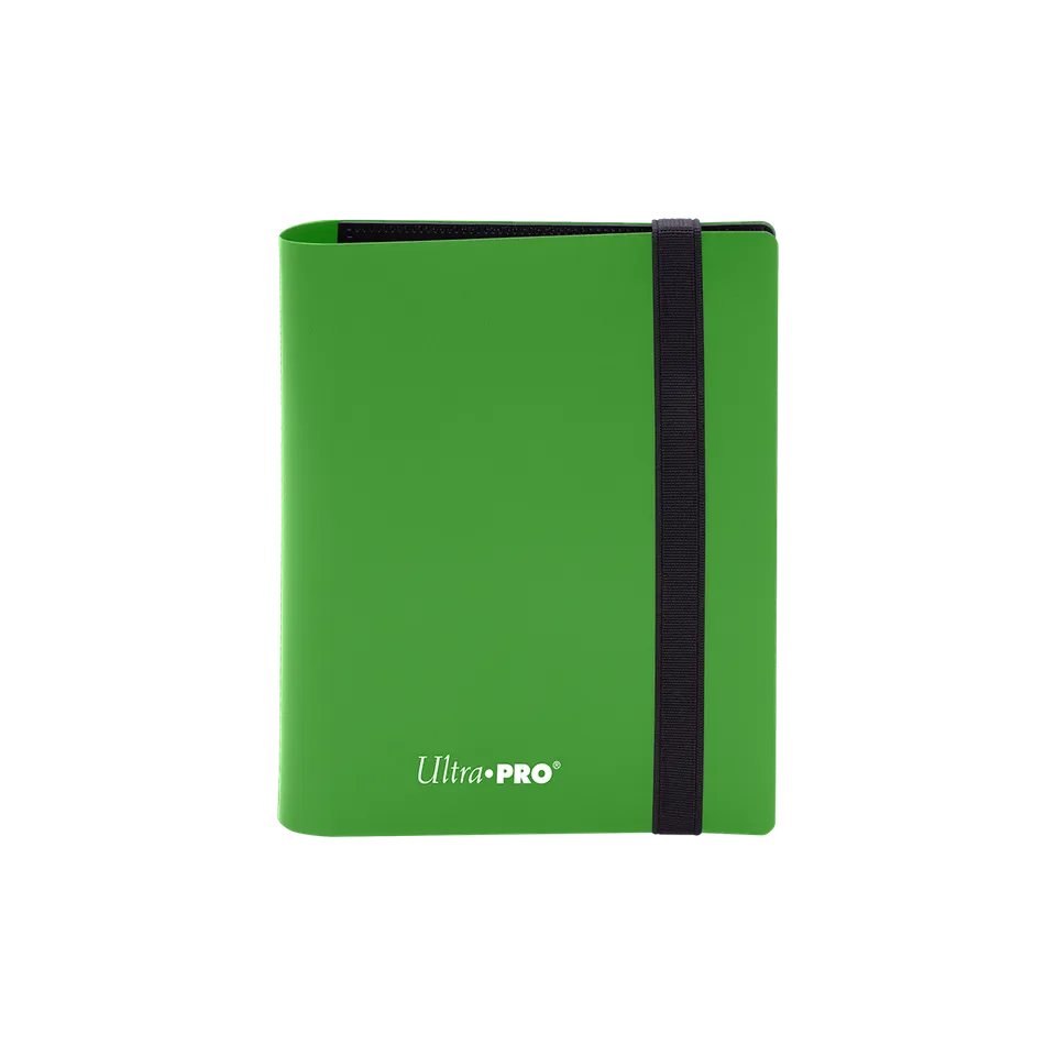 ultra-pro-eclipse-2-pocket-pro-binder-lime-green-sammelalbum-f-r-80-karten image 1