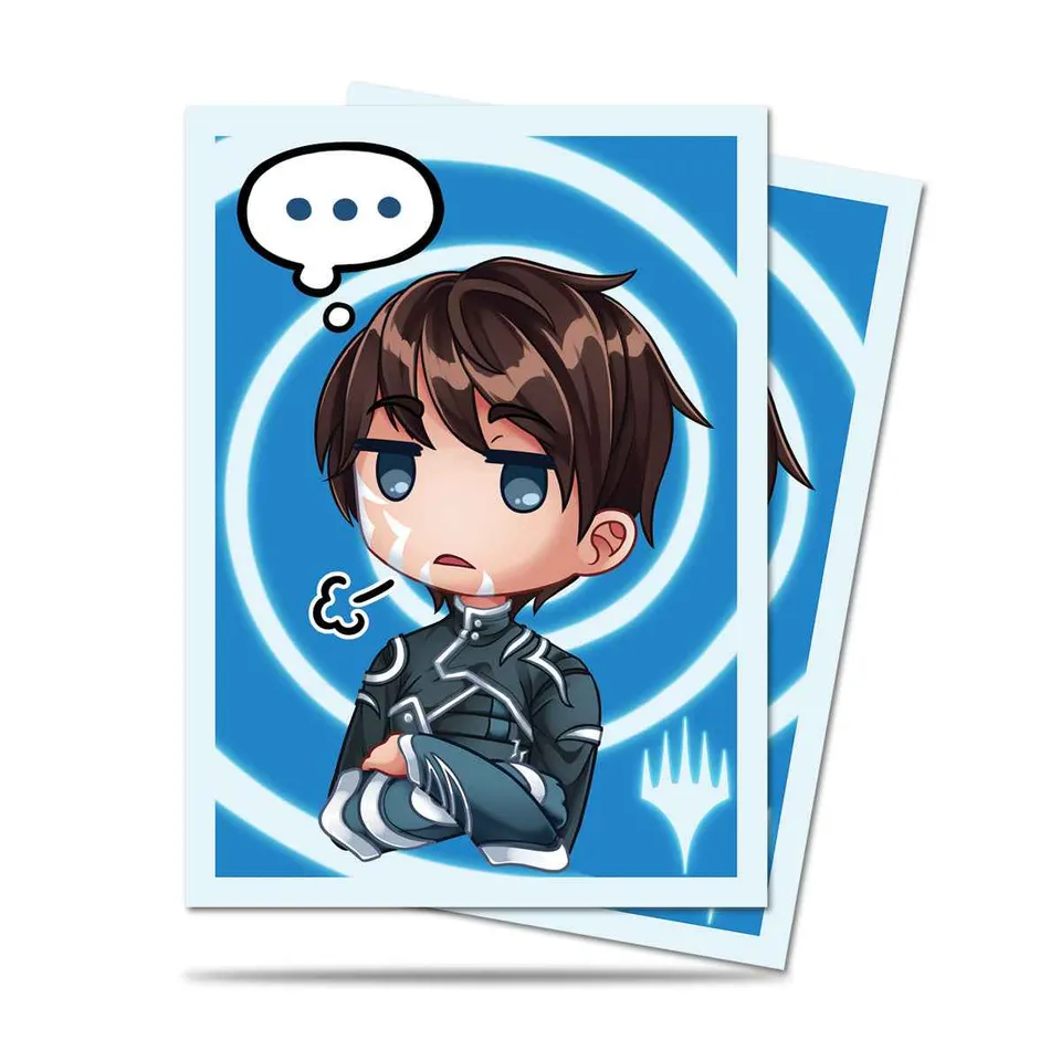 ultra-pro-chibi-collection-jace-sigh-standard-deck-protector-sleeves-100ct-f-r-m image 1