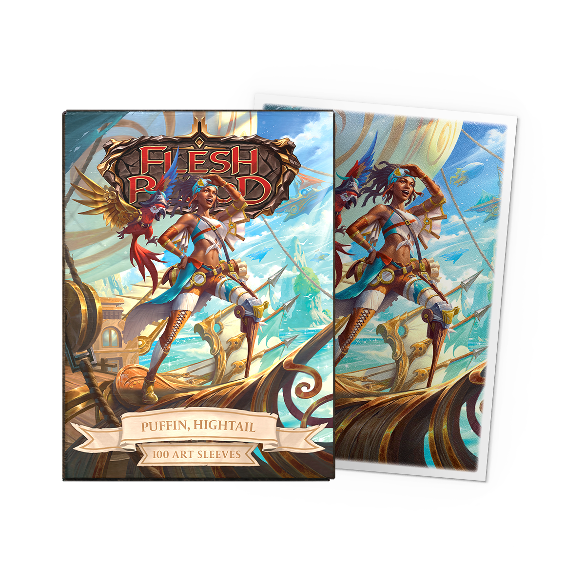 dragon-shield-puffin-hightail-matte-art-sleeves-standard image 1