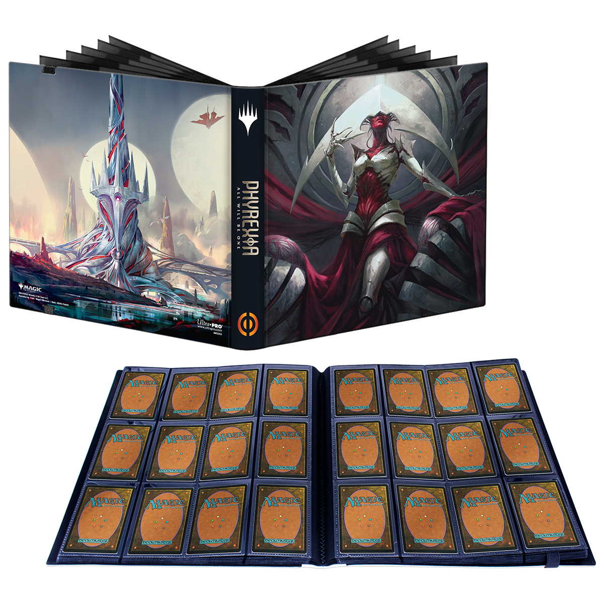 ultra-pro-phyrexia-all-will-be-one-elesh-norn-12-pocket-pro-binder-f-r-magic-the image 2