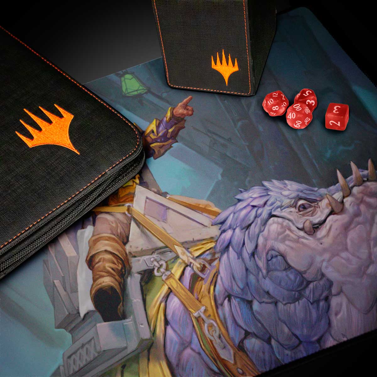 ultra-pro-playmat-tarkir-dragonstorm-felothar-the-steadfast-abzan-armor-commande image 3