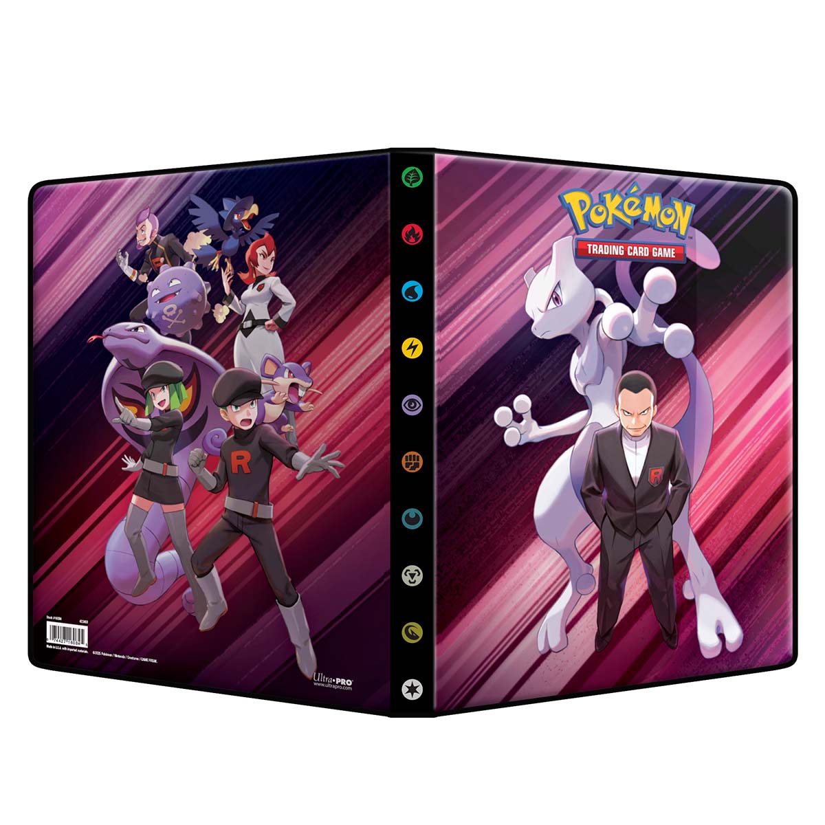 ultra-pro-scarlet-violet-destined-rivals-9-pocket-portfolio-f-r-pok-mon image 1