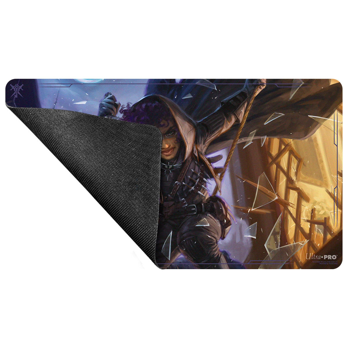 ultra-pro-dungeons-dragons-rogue-class-playmat-61-x-34-3-cm image 3