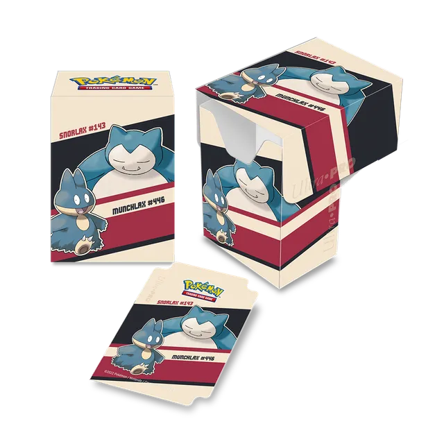 ultra-pro-snorlax-und-munchlax-full-view-deck-box-f-r-pok-mon image 1