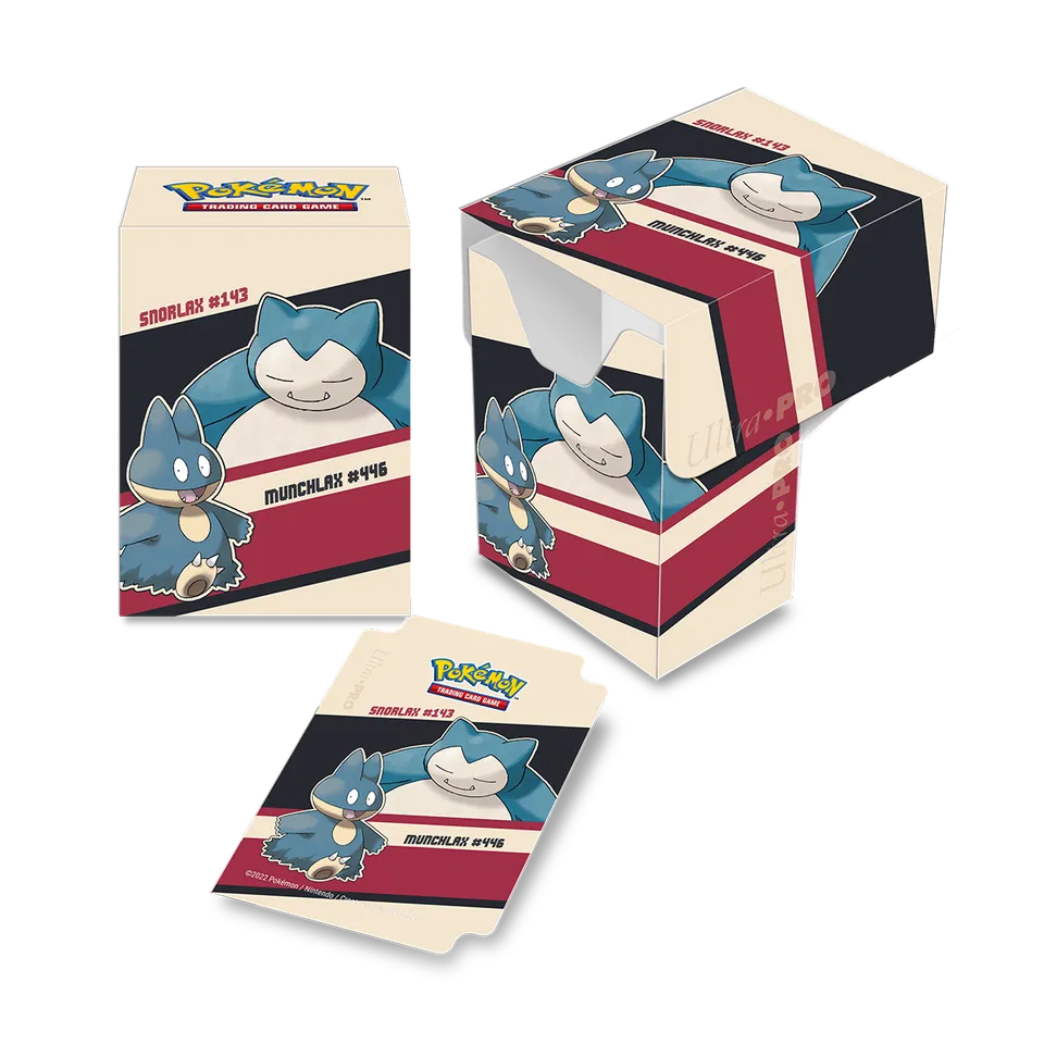 ultra-pro-snorlax-und-munchlax-full-view-deck-box-f-r-pok-mon image 1