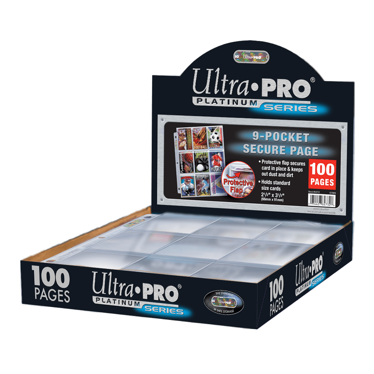 ultra-pro-premium-series-9-pocket-secure-pages-100ct-f-r-standard-karten image 3