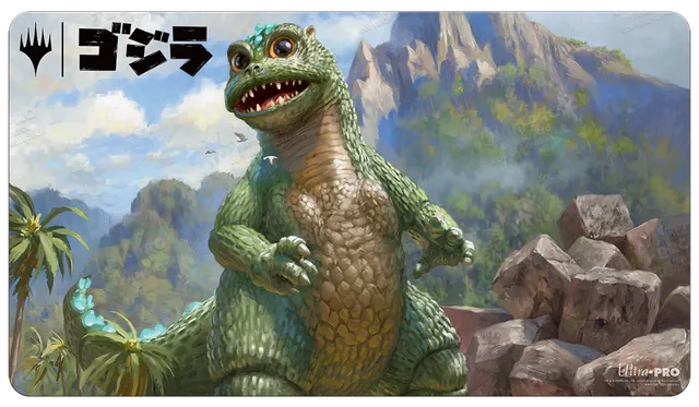 ultra-pro-babygodzilla-ruin-reborn-standard-gaming-playmat-f-r-magic-the-gatheri image 1
