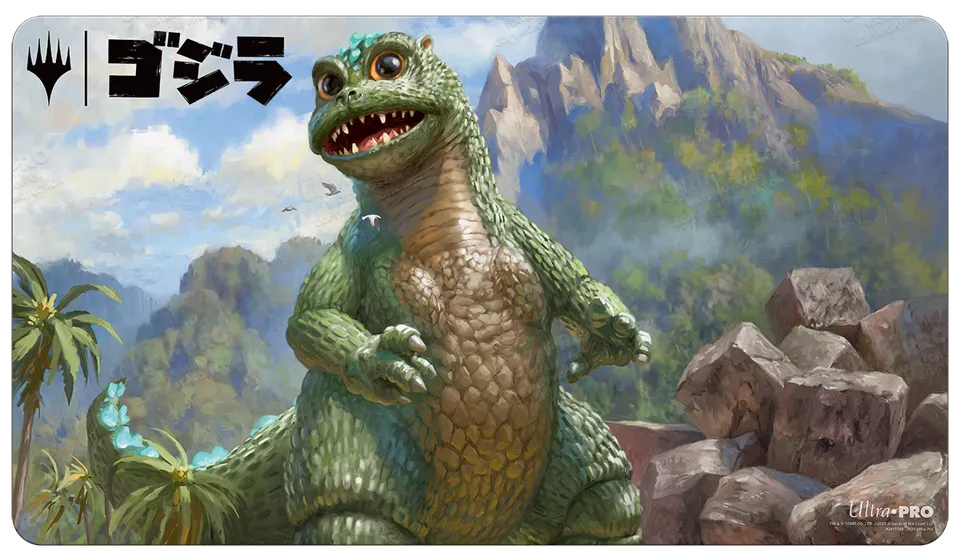 ultra-pro-babygodzilla-ruin-reborn-standard-gaming-playmat-f-r-magic-the-gatheri image 1