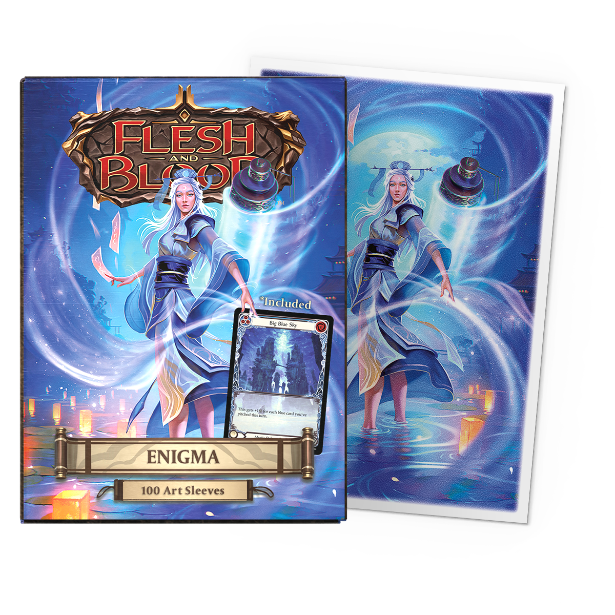 dragon-shield-enigma-ledger-of-ancestry-matte-art-sleeves-standard-100-st-ck image 1