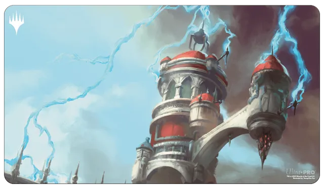 ultra-pro-magic-the-gathering-ravnica-remastered-izzet-league-steam-vents-standa image 1