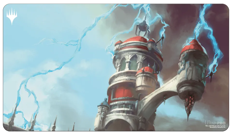 ultra-pro-magic-the-gathering-ravnica-remastered-izzet-league-steam-vents-standa image 1