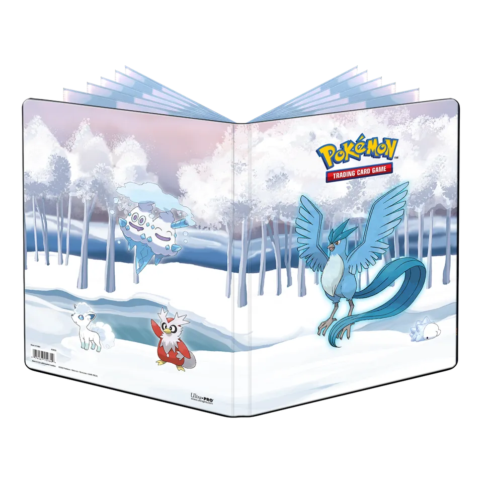 ultra-pro-gallery-series-frosted-forest-9-pocket-portfolio-f-r-pok-mon image 1