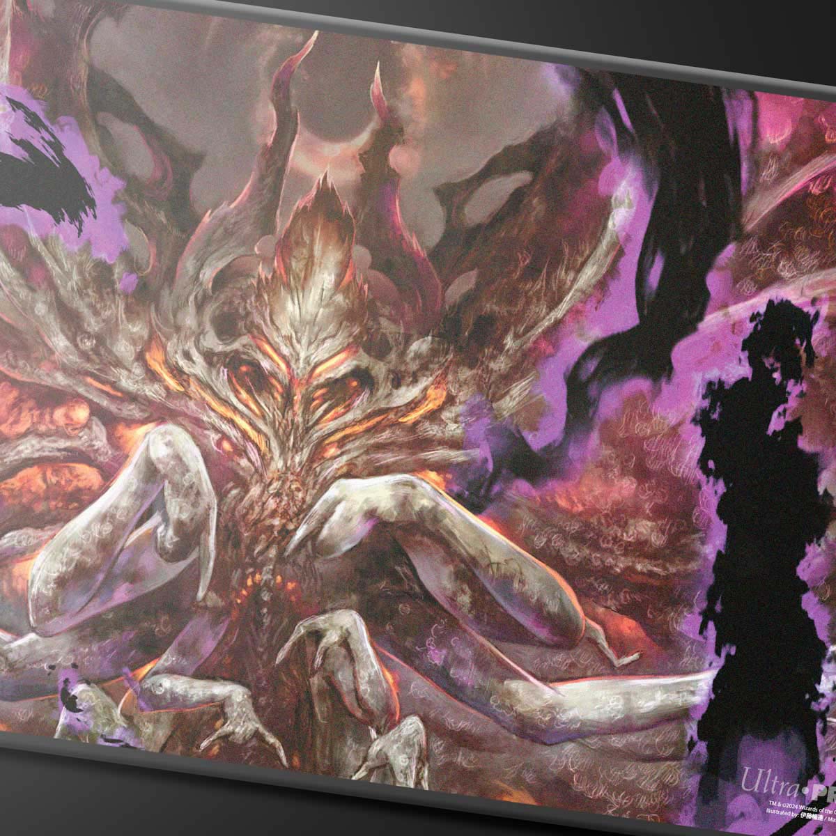 ultra-pro-duskmourn-damnation-black-stitched-standard-gaming-playmat-f-r-magic-t image 2