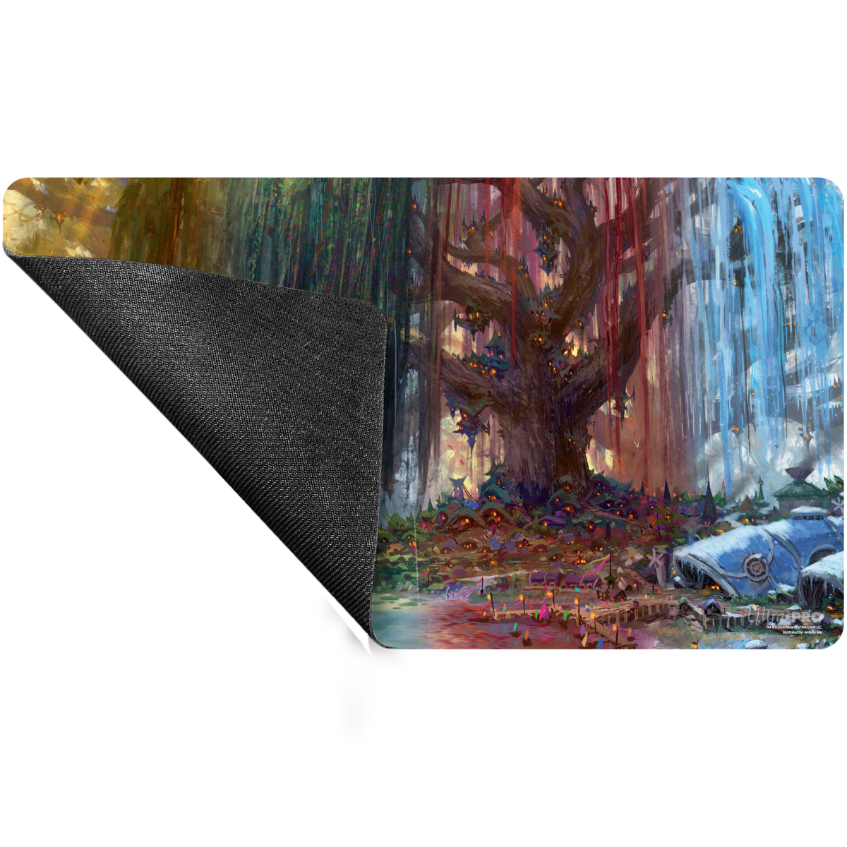 ultra-pro-ar-enhanced-playmat-bloomburrow-three-tree-city-four-seasons-f-r-magic image 3