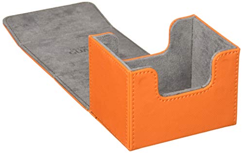 ultimate-guard-sidewinder-100-xenoskin-orange-deck-box image 4