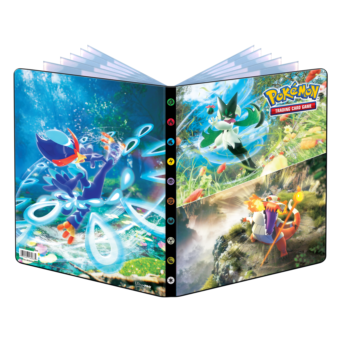 ultra-pro-pok-mon-9-pocket-portfolio-skeledirge-meowscarada-quaquaval-karmesin-p image 1