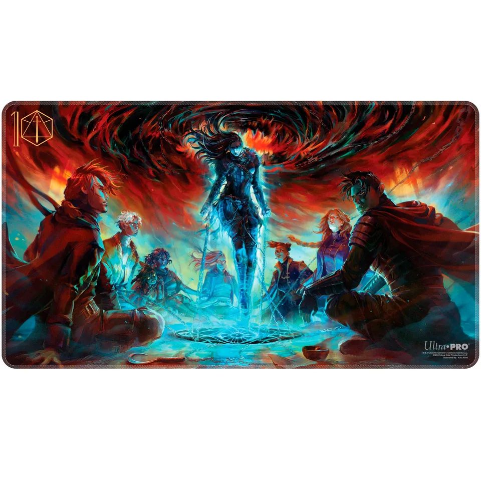 ultra-pro-critical-role-baddies-chained-oblivion-stitched-playmat-f-r-tabletop image 1