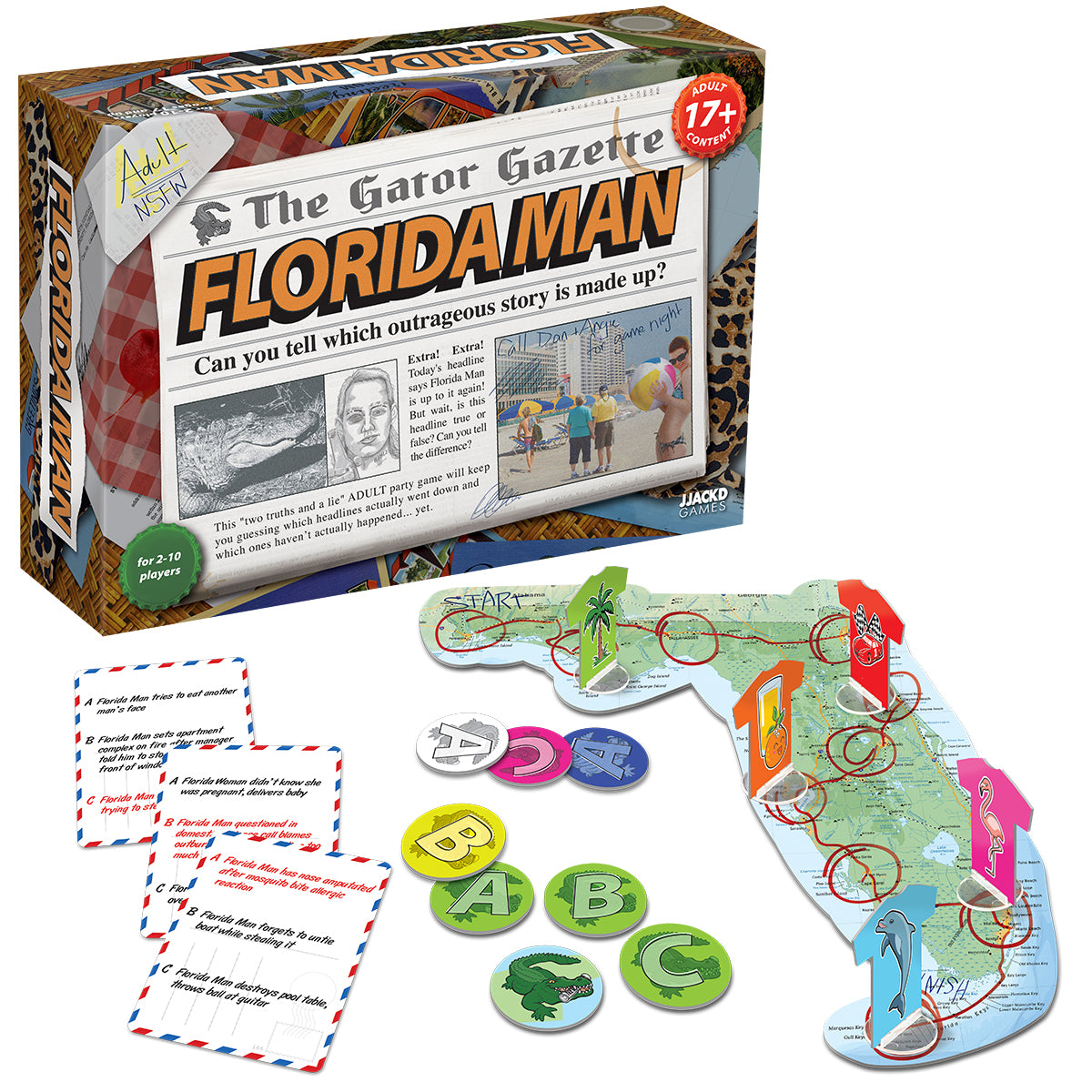 ultra-pro-florida-man-partyspiel-kartenspiel-ab-17-jahren image 2