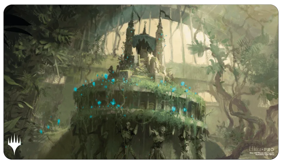 ultra-pro-ravnica-remastered-golgari-swarm-overgrown-tomb-gaming-playmat-f-r-mag image 1