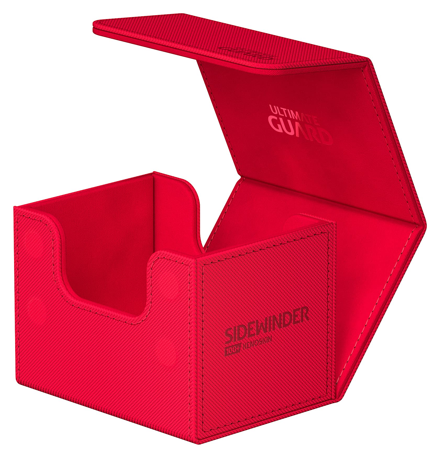 ultimate-guard-sidewinder-100-xenoskin-deck-case-rot-monocolor image 4