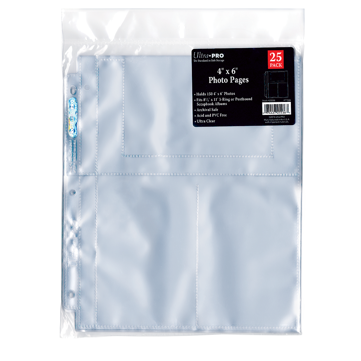 ultra-pro-3-loch-fotoh-llen-f-r-4-x-6-zoll-abz-ge-10er-pack-sammelh-llen image 2