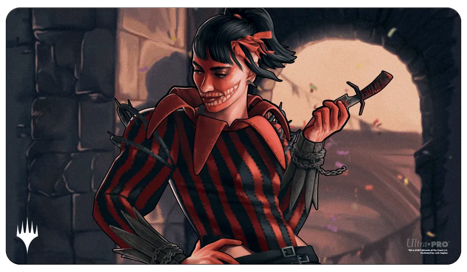 ultra-pro-murders-at-karlov-manor-massacre-girl-known-killer-standard-playmat-f- image 1