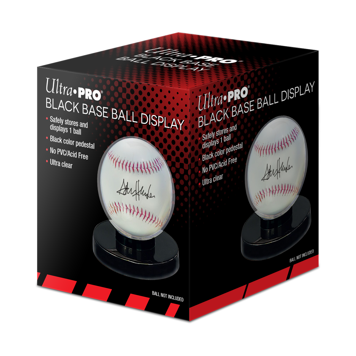 ultra-pro-baseball-black-base-display-holder-vitrine image 2