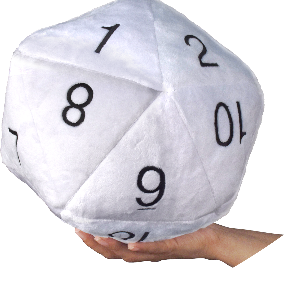ultra-pro-jumbo-d20-novelty-dice-plush-pink-wei-ca-10-zoll image 1