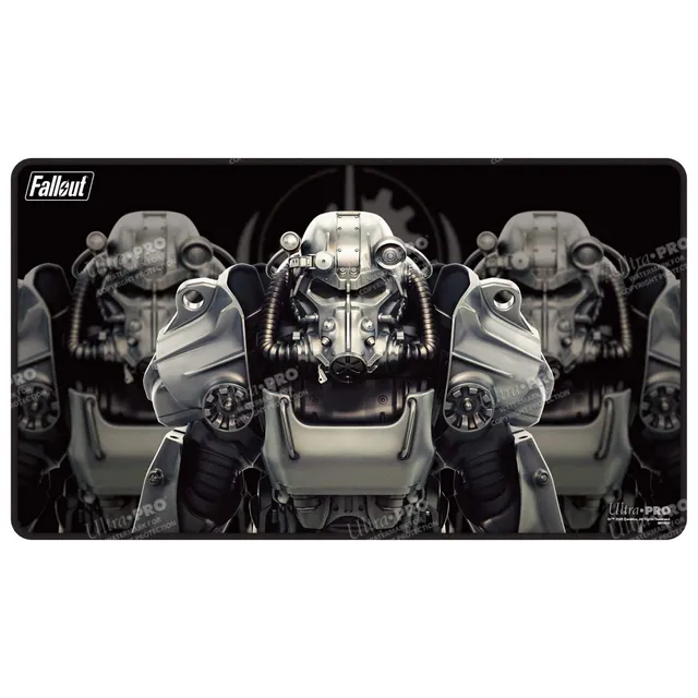 ultra-pro-fallout-brotherhood-of-steel-black-stitched-edge-playmat image 1