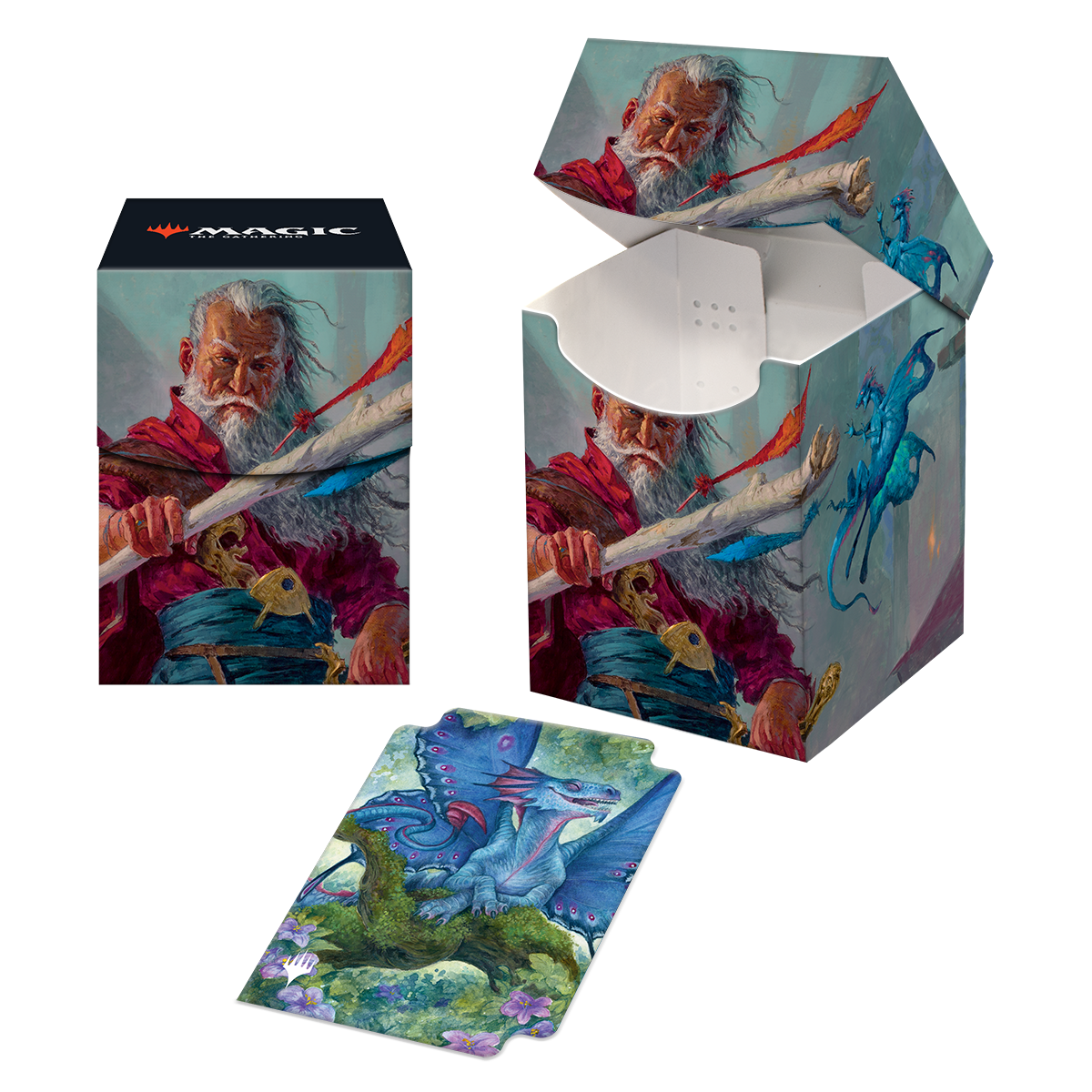 ultra-pro-commander-legends-battle-for-baldur-s-gate-elminster-100-deck-box-f-r- image 1