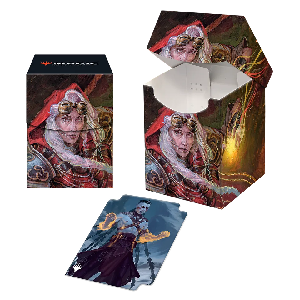 ultra-pro-dominaria-united-jaya-fiery-negotiator-100-deck-box-f-r-magic-the-gath image 1