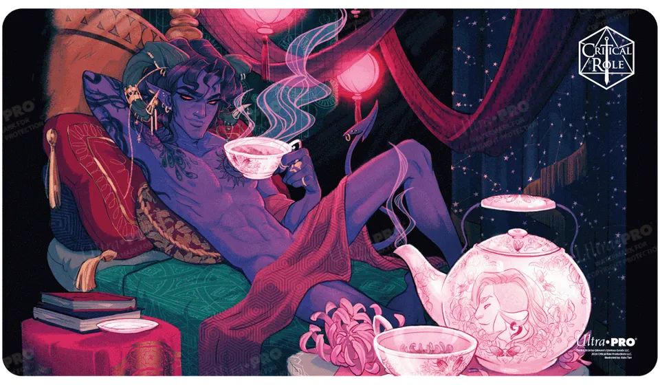 ultra-pro-critical-role-mollymauk-tealeaf-stitched-edge-spielmatte image 1