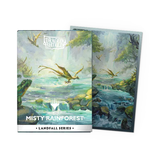 dragon-shield-landfall-series-misty-rainforest-matte-dual-art-sleeves image 1
