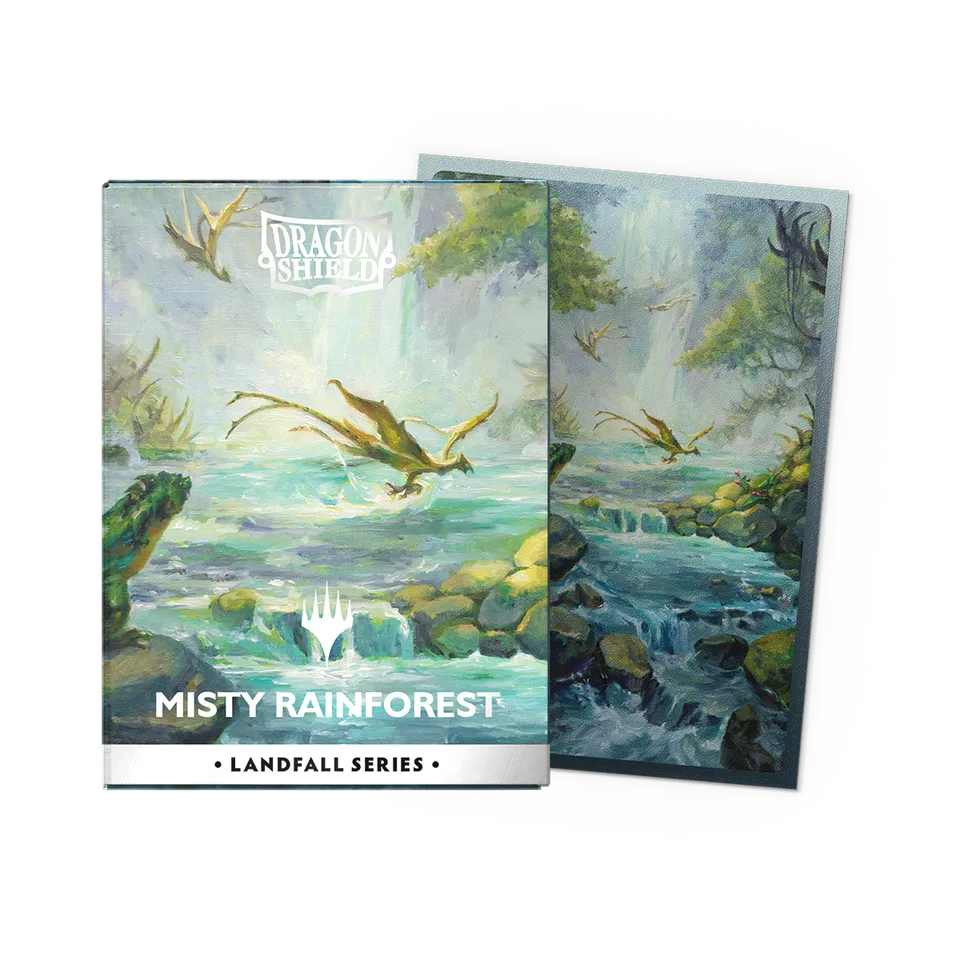 dragon-shield-landfall-series-misty-rainforest-matte-dual-art-sleeves image 1