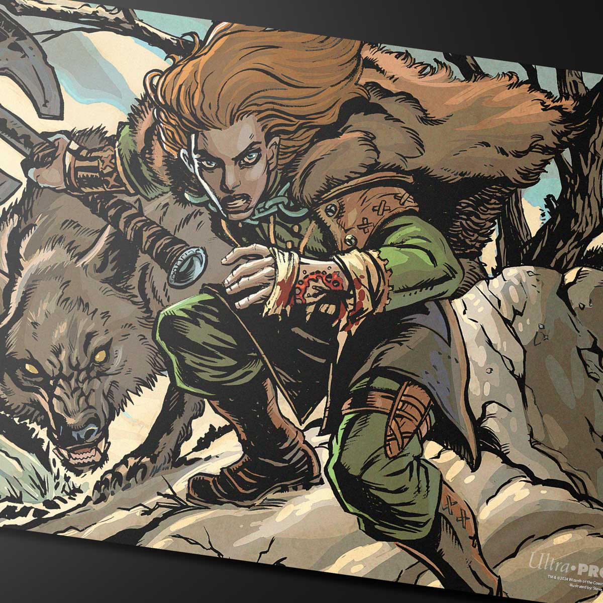 ultra-pro-innistrad-remastered-huntmaster-double-sided-playmat-f-r-magic-the-gat image 3