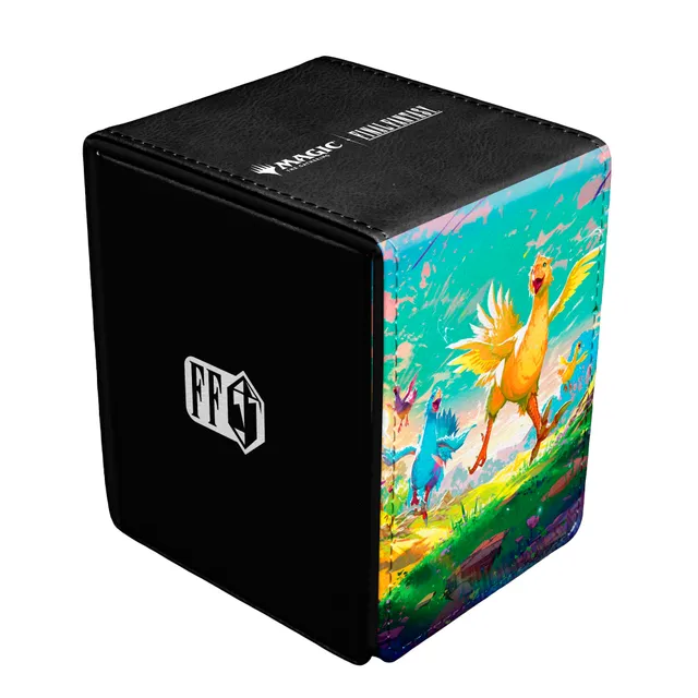 ultra-pro-magic-the-gathering-final-fantasy-chocobo-alcove-flip-deck-box image 1