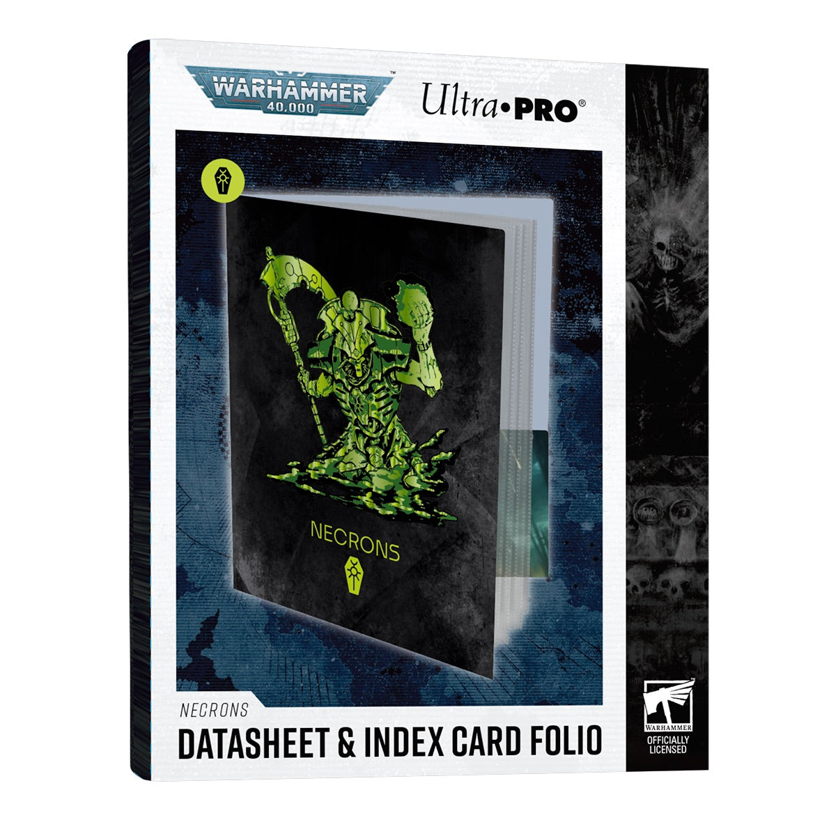 ultra-pro-warhammer-40-000-necrons-datasheet-und-index-card-folio image 3