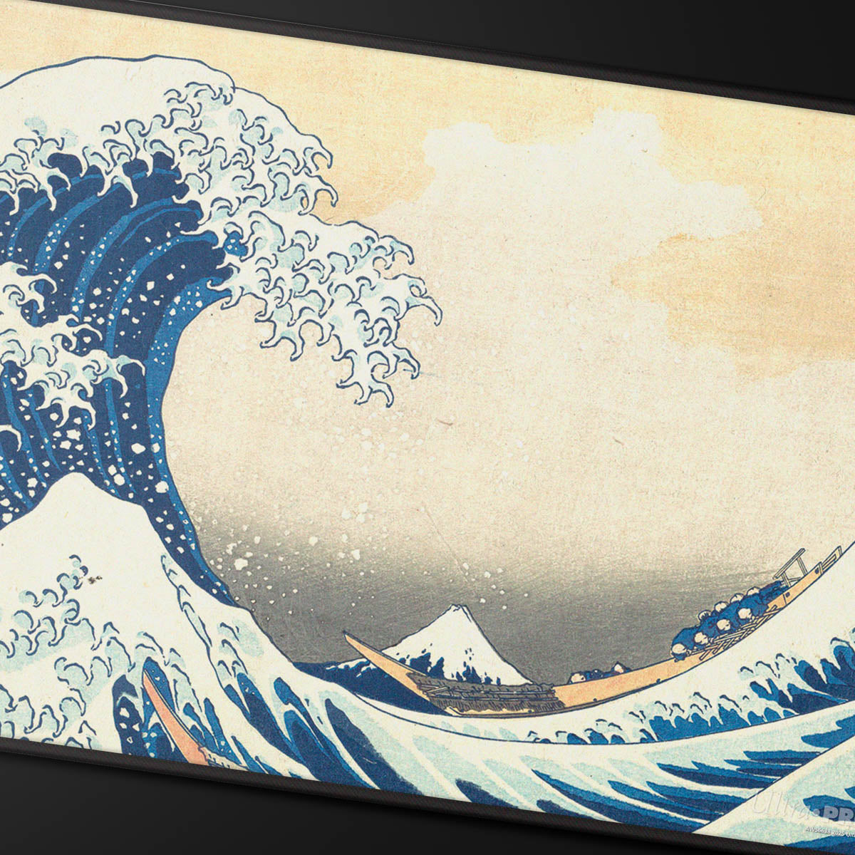 ultra-pro-the-great-wave-off-kanagawa-black-stitched-spielmatte-standard-61-x-34 image 2