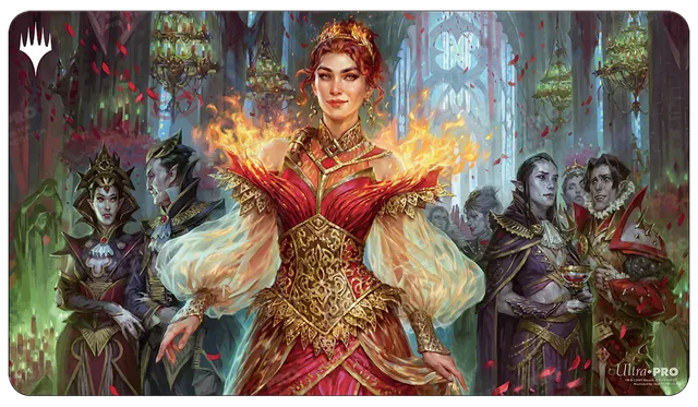 ultra-pro-innistrad-crimson-vow-chandra-dressed-to-kill-standard-gaming-playmat- image 1