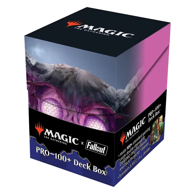 ultra-pro-fallout-the-wise-mothman-100-deck-box-f-r-magic-the-gathering image 1