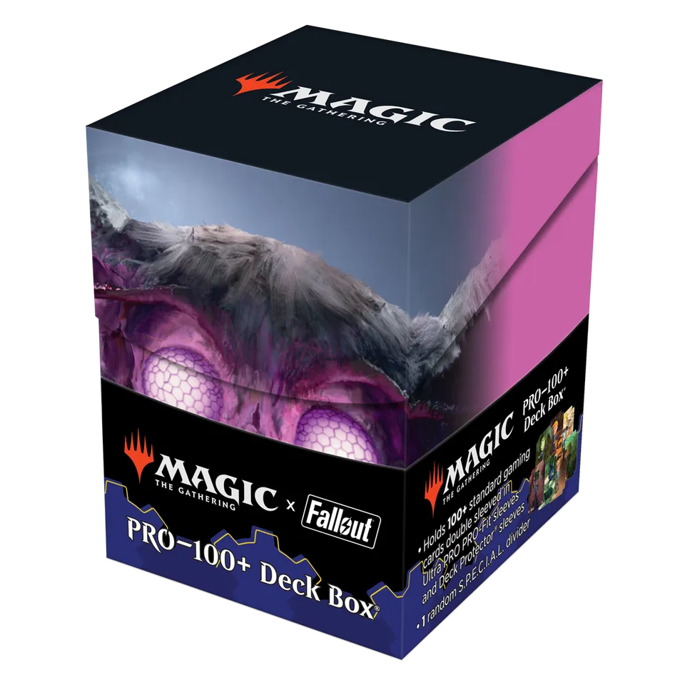 ultra-pro-fallout-the-wise-mothman-100-deck-box-f-r-magic-the-gathering image 1
