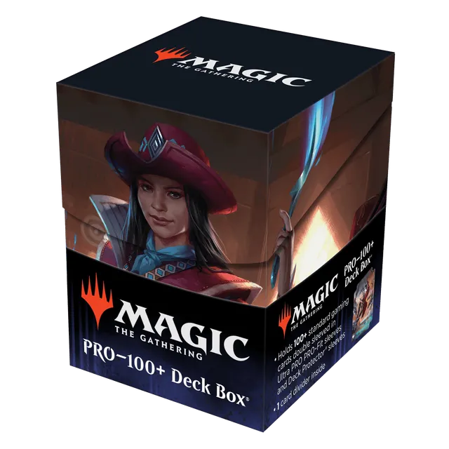 ultra-pro-outlaws-of-thunder-junction-stella-lee-wild-card-100-deck-box-magic-th image 1