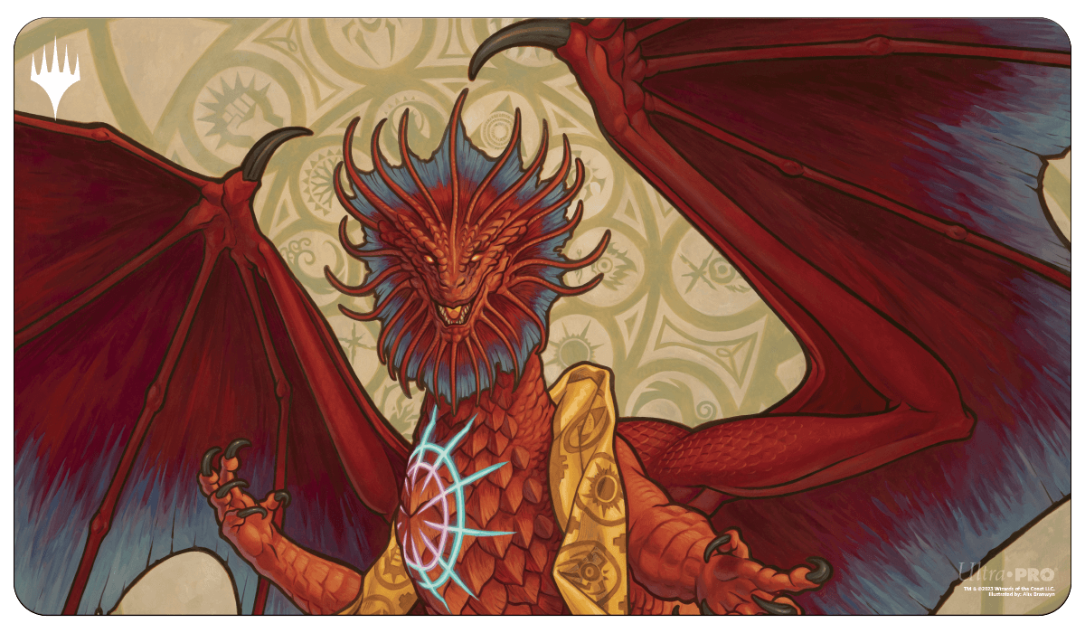 ultra-pro-murders-at-karlov-manor-niv-mizzet-guildpact-standard-gaming-playmat-f image 1