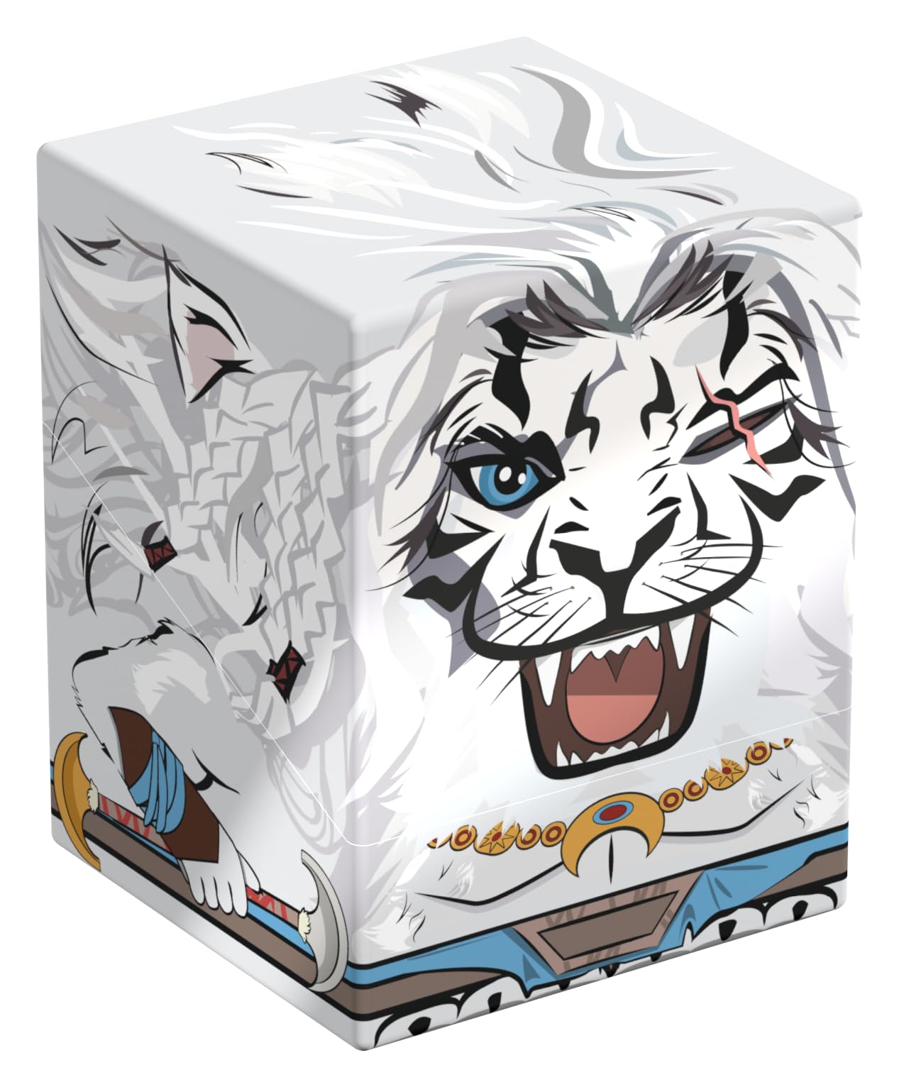 ultimate-guard-squaroes-boulder-100-mtg-foundations-mtg004-ajani-deckbox image 1
