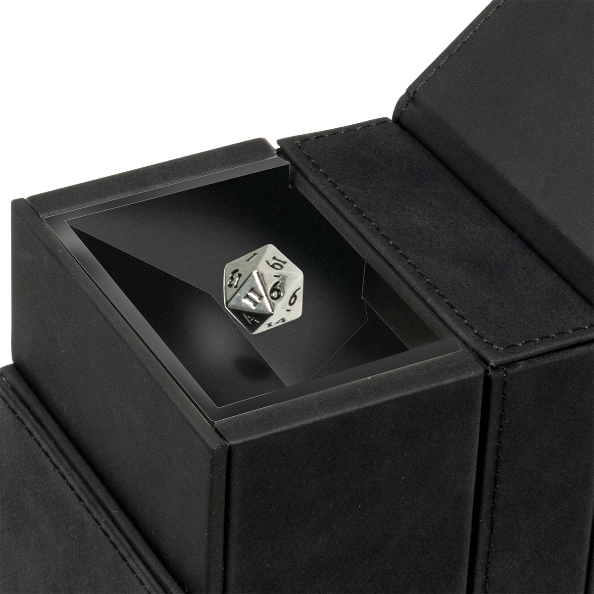 ultra-pro-alcove-dice-tower-jet-black-w-rfelturm image 3