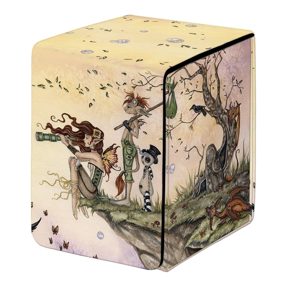 ultra-pro-where-the-wind-takes-you-alcove-flip-deck-box-amy-brown-100-karten image 1