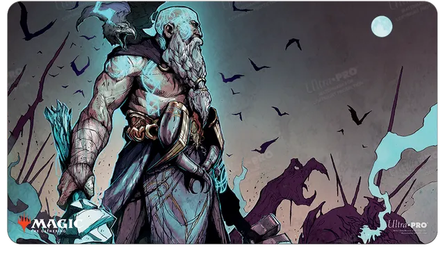 ultra-pro-kaldheim-alrund-god-of-the-cosmos-standard-playmat-f-r-magic-the-gathe image 1