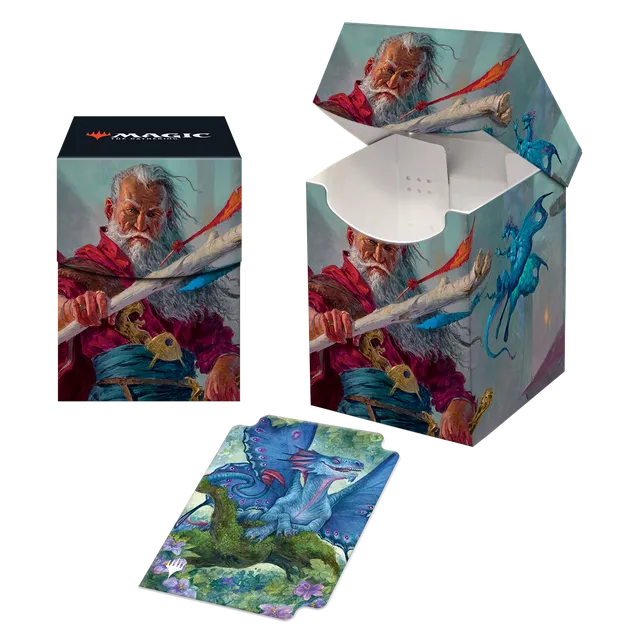 ultra-pro-commander-legends-battle-for-baldur-s-gate-elminster-100-deck-box-f-r- image 1